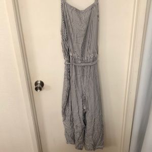 Striped Jumpsuit